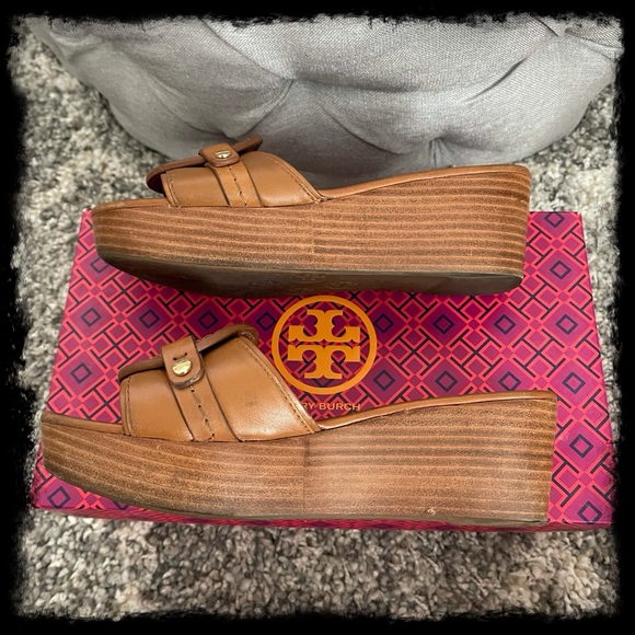 TORY BURCH wedge slide - Picture 5 of 9